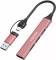 Миниатюра Canyon hub DS-02 4in1 USB-A/C Pink CNS-TDS02P, фото 5