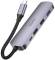 Миниатюра HOCO USB-C to HDMI+USB3.0+2xUSB2.0+PD HB27 Metal Gray 6931474769329, фото 2