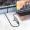 Миниатюра HOCO USB-C to HDMI+USB3.0+2xUSB2.0+PD HB27 Metal Gray 6931474769329, фото 6
