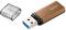 Миниатюра Apacer 128GB AH25C Classical Bronze USB 3.2 AP128GAH25CJ-1, фото 3
