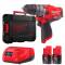 Миниатюра Milwaukee M12 FPDX-202X, 37Нм, 2x2Аг, 2 насадки, кейс 4933464136, фото 1