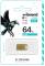 Миниатюра Wibrand 64GB Hawk Gold USB 2.0 WI2.0/HA64M1G, фото 2