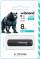 Миниатюра Wibrand 8GB Grizzly Black USB 2.0 WI2.0/GR8P3B, фото 2