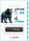 Миниатюра Wibrand 4GB Grizzly Black USB 2.0 WI2.0/GR4P3B, фото 2