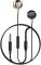Миниатюра ColorWay Slim 3.5 mm Wired Earphone Blast 2 Black CW-WD02BK, фото 3