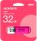 Миниатюра ADATA 32GB C906 Pink USB 2.0 AC906-32G-RPP, фото 3