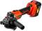 Миниатюра GTM AGC18/125BL, 125мм, 18В, 3000-8500об/хв, 2x4Ah, фото 2