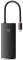 Миниатюра Baseus USB-C 6-in-1 HDMI + 2xUSB 3.0 + PD + SD/TF black WKQX050101, фото 1