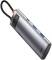 Миниатюра Baseus 7-in-1 Metal Gleam Series Type-C to HDMI+USB+SD/TF WKWG020113, фото 4