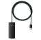 Миниатюра Baseus USB 3.0 to 4xUSB 3.0 1.0m black WKQX030101, фото 1