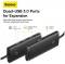 Миниатюра Baseus USB 3.0 to 4xUSB 3.0 1.0m black WKQX030101, фото 5