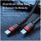 Миниатюра Baseus USB-C to USB-C 2.0m 100W 5A black-grey CATKLF-ALG1, фото 2