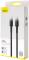 Миниатюра Baseus USB-C to USB-C 2.0m 100W 5A black-grey CATKLF-ALG1, фото 5