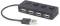 Миниатюра Gembird USB 2.0 4 ports switch black UHB-U2P4-05, фото 2