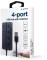 Миниатюра Gembird 4 ports (1xUSB3.1+3xUSB2.0) switch black UHB-U3P1U2P3P-01, фото 6