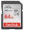 Миниатюра SanDisk 64GB SD class 10 UHS-I Extreme Ultra SDSDUNB-064G-GN6IN, фото 1