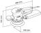 Миниатюра MAKITA BO 6030, эксцентриковая BO6030, фото 2