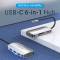 Миниатюра Vention USB3.1 Type-C --> USB 3.0x3/SD/TF/PD 100W Hub 6-in TNHHB, фото 1