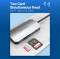 Миниатюра Vention USB3.1 Type-C --> USB 3.0x3/SD/TF/PD 100W Hub 6-in TNHHB, фото 6