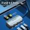 Миниатюра Vention USB3.1 Type-C --> USB 3.0x4/PD 100W Hub 5-in-1 TNBHB, фото 2