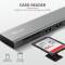 Миниатюра Trust HALYX FAST 3USB+CARD READER USB-C ALUMINIUM 24191_TRUST, фото 7