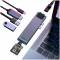 Миниатюра Baseus USB-C Thunderbolt 7-in-1 2xUSB 3.0 + 1xUSB-C PD + CAHUB-L0G, фото 6