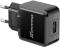 Миниатюра Grand-X CH-03UMB (5V/2,1A + DC cable Micro USB) Black, фото 2
