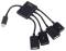 Миниатюра Lapara LA-MicroUSB-OTG-HUB black, фото 2