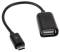 Миниатюра Lapara OTG USB 2.0 AF to Micro 5P 0.16m LA-UAFM-OTG black, фото 1
