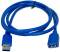 Миниатюра Extradigital USB 3.0 AM/AF 1.5m 28 AWG, Super Speed KBU1632, фото 1
