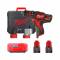 Миниатюра Milwaukee M12 BDDXKIT-202C Li-Ion 2x2Ah, 3 насадки. 4933447836, фото 1