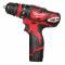 Миниатюра Milwaukee M12 BDDXKIT-202C Li-Ion 2x2Ah, 3 насадки. 4933447836, фото 2