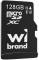 Миниатюра Wibrand 128GB mictoSD class 10 UHS-I U3 WICDHU3/128GB, фото 1