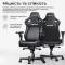 Миниатюра Anda Seat Kaiser 4 V2 Fabric Size XL Carbon Black AD12YDDC-XLL-20-B-CF-03, фото 8