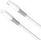 Миниатюра ColorWay USB-C to Lightning 1.0m PD30W liquid silicone whit CW-CBPDCL093-WT, фото 2