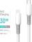 Миниатюра ColorWay USB-C to Lightning 1.0m PD30W liquid silicone whit CW-CBPDCL093-WT, фото 5
