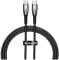 Миниатюра Baseus USB-C to USB-C 1.0m 100W black CADH000701, фото 1