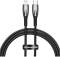 Миниатюра Baseus USB-C to Lightning 1.0m 20W black CADH000001, фото 1