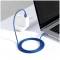 Миниатюра Baseus USB-C to USB-C 1.2m 100W blue CAJY000603, фото 6