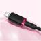 Миниатюра Baseus USB-C to Lightning 2.0m 20W red+black P10377800U01-03, фото 5