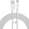 Миниатюра Baseus USB 2.0 AM to USB-C 2.0m 100W white CALD000702, фото 1
