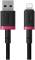 Миниатюра Baseus USB 2.0 AM to Lightning 1.0m 2.4A red+black P10377801U01-01, фото 2