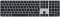 Миниатюра Apple Magic Keyboard with Touch ID Bluetooth/USB UA Blac MXK83UA/A, фото 1