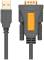 Миниатюра Ugreen USB to COM M 1.5m DB9 RS-232 CR104 black 20211, фото 2