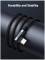 Миниатюра Ugreen USB 2.0 AM to USB-C 1.0m 3A 90° corner US176 black 20856, фото 4