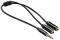Миниатюра Ugreen 3.5mm M to 2x3.5mm F black UGR-30620, фото 1