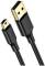 Миниатюра Ugreen USB 2.0 AM to Mini 5P 3.0m 2A PVC black UGR-10386, фото 1
