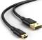 Миниатюра Ugreen USB 2.0 AM to Mini 5P 3.0m 2A PVC black UGR-10386, фото 2
