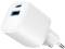 Миниатюра Gembird 1xUSB-C PD20W + 1xUSB QC3.0 white TA-UC-PDQC20-W-01, фото 5