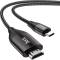 Миниатюра HOCO USB-C to HDMI M 2.0m 4K30Hz gray 6931474755025, фото 1